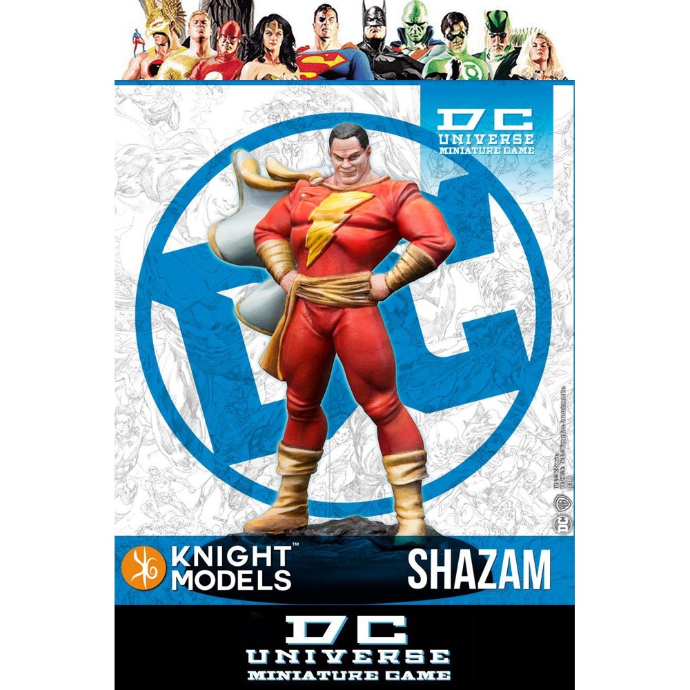 KNIGHT MODELS DC UNIVERSE MINIATURE GAME - SHAZAM MINI RESIN STATUE FIGURE