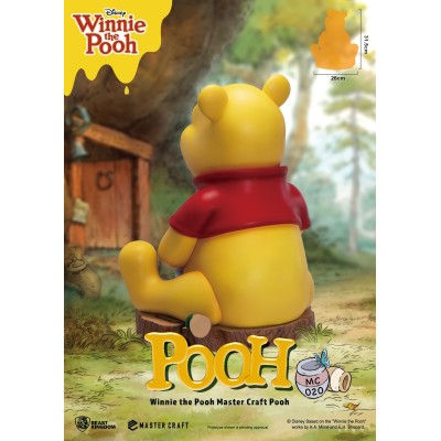 WINNIE THE POOH MASTER CRAFT POOH STATUE 40CM RESIN FIGURE BEAST KINGDOM