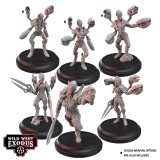 WARCRADLE STUDIOS WILD WEST EXODUS VIRIDIAN CLADE STARTER SET MINIATURES