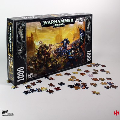 WARHAMMER 40000 DARK IMPERIUM 1000 PIECES PEZZI JIGSAW PUZZLE SEMIC