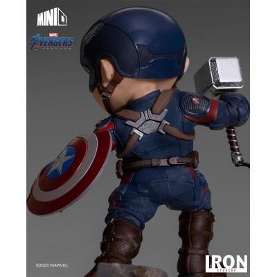 AVENGERS ENDGAME CAPTAIN AMERICA MINICO FIGURE 15CM STATUE IRON STUDIOS