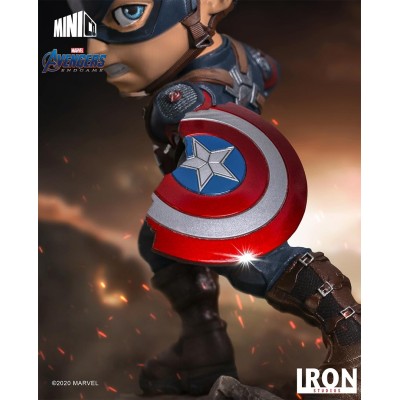 AVENGERS ENDGAME CAPTAIN AMERICA MINICO FIGURE 15CM STATUE IRON STUDIOS