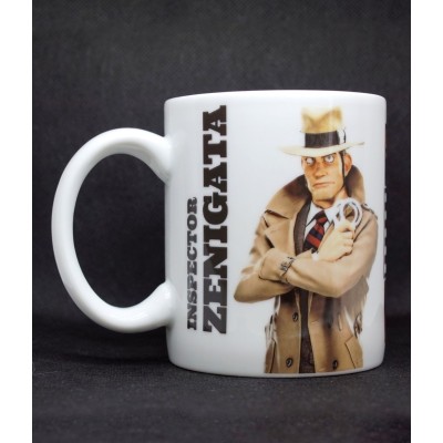 MINE LUPIN III THE FIRST INSPECTOR ZENIGATA MUG TAZZA IN CERAMICA