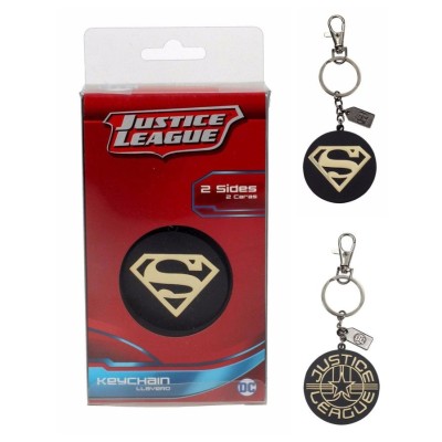 JUSTICE LEAGUE - SUPERMAN METAL KEYCHAIN PORTACHIAVI SD TOYS