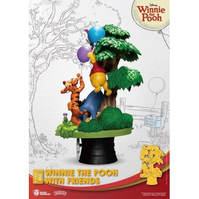 D-STAGE 053 WINNIE THE POOH WITH FRIENDS STATUE FIGURE DIORAMA BEAST KINGDOM