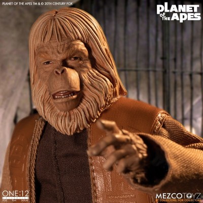 ONE:12 PLANET APES DR ZAIUS 1968 ACTION FIGURE MEZCO TOYS