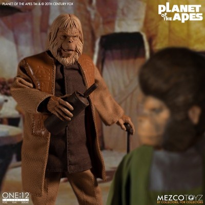 ONE:12 PLANET APES DR ZAIUS 1968 ACTION FIGURE MEZCO TOYS