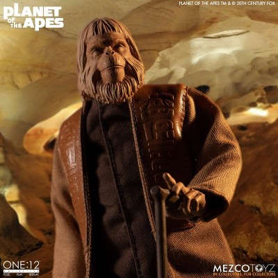 ONE:12 PLANET APES DR ZAIUS 1968 ACTION FIGURE MEZCO TOYS