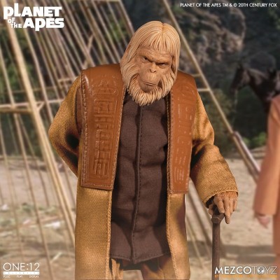 ONE:12 PLANET APES DR ZAIUS 1968 ACTION FIGURE MEZCO TOYS