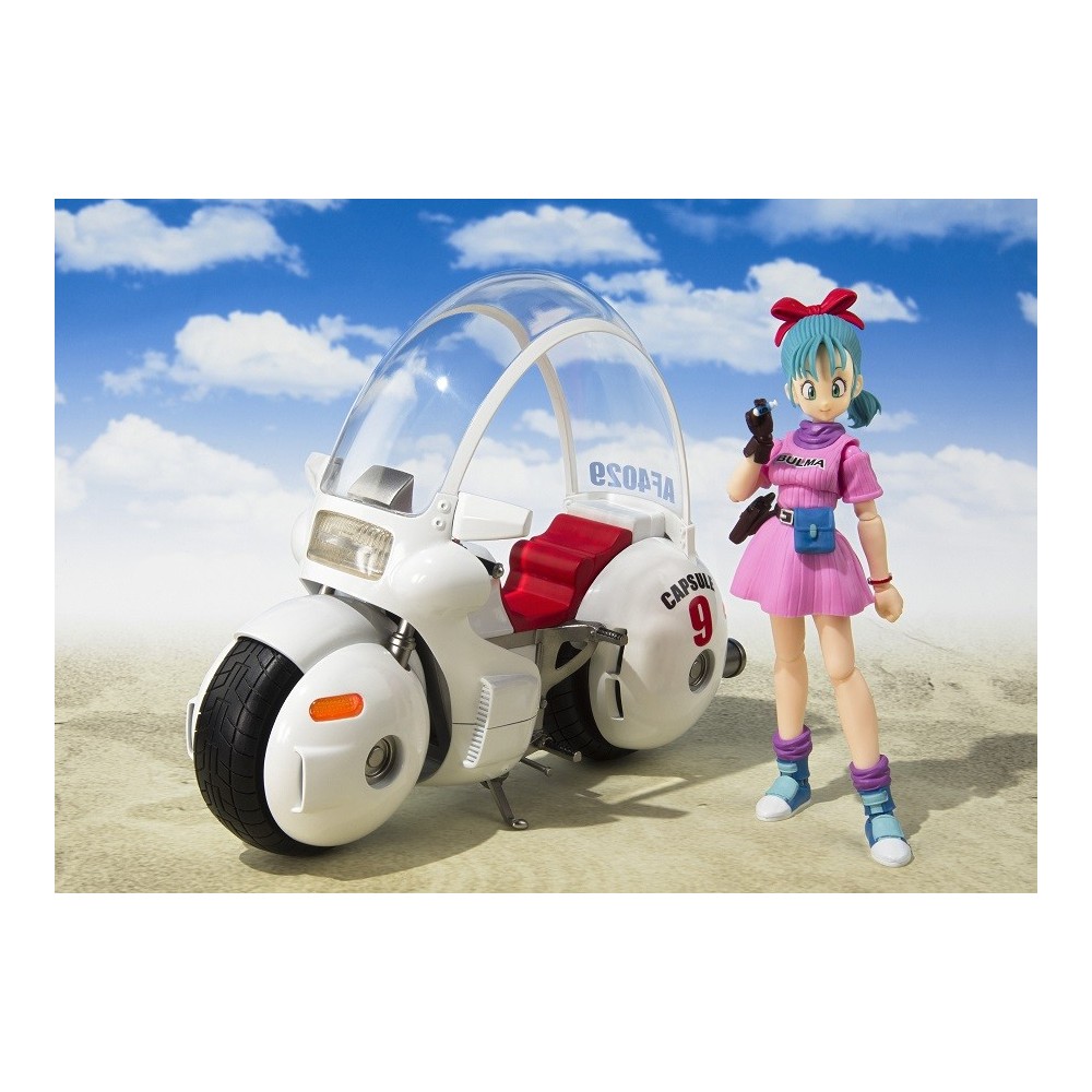 DRAGON BALL BULMA MOTORCYCLE S.H. FIGUARTS ACTION FIGURE BANDAI