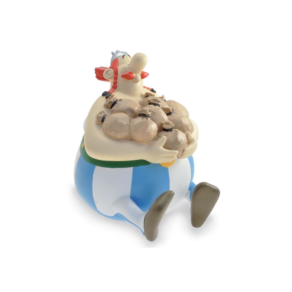PLASTOY ASTERIX - OBELIX COIN BANK SALVADANAIO