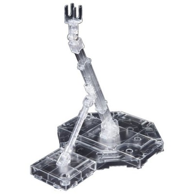 GUNDAM MODEL KIT ACTION BASE 1 CLEAR TRASPARENTE PER MASTER E HIGH GRADE BANDAI
