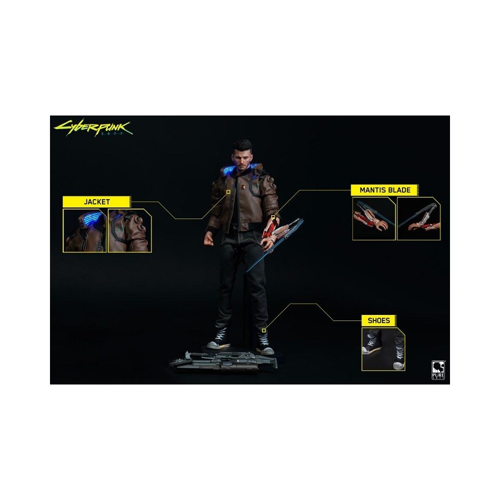 CYBERPUNK 2077 - V MALE 1/6 30CM ACTION FIGURE PURE ARTS