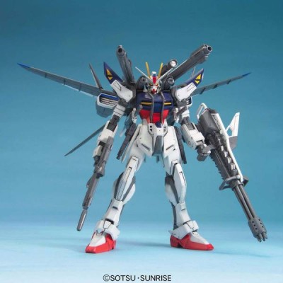 MASTER GRADE MG LUKA'S STRIKE E + I.W.S.P. GUNDAM 1/100 MODEL KIT BANDAI
