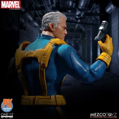 X-MEN - CABLE ONE:12 COLLECTIVE ACTION FIGURE MEZCO TOYS