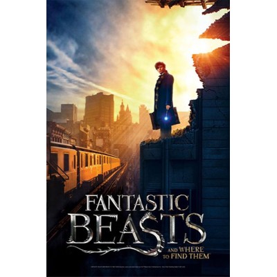 FANTASTIC BEASTS ANIMALI FANTASTICI NEW YORK 500 PIECES PEZZI JIGSAW PUZZLE 48X66CM WREBBIT