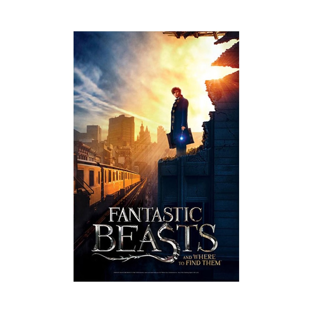 FANTASTIC BEASTS ANIMALI FANTASTICI NEW YORK 500 PIECES PEZZI JIGSAW PUZZLE 48X66CM WREBBIT
