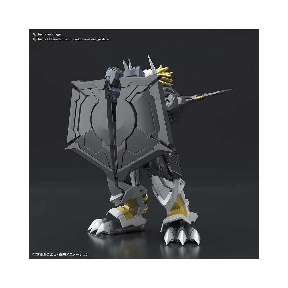 DIGIMON FIGURE RISE BLACK WARGREYMON AMPLIFIED MODEL KIT FIGURE BANDAI
