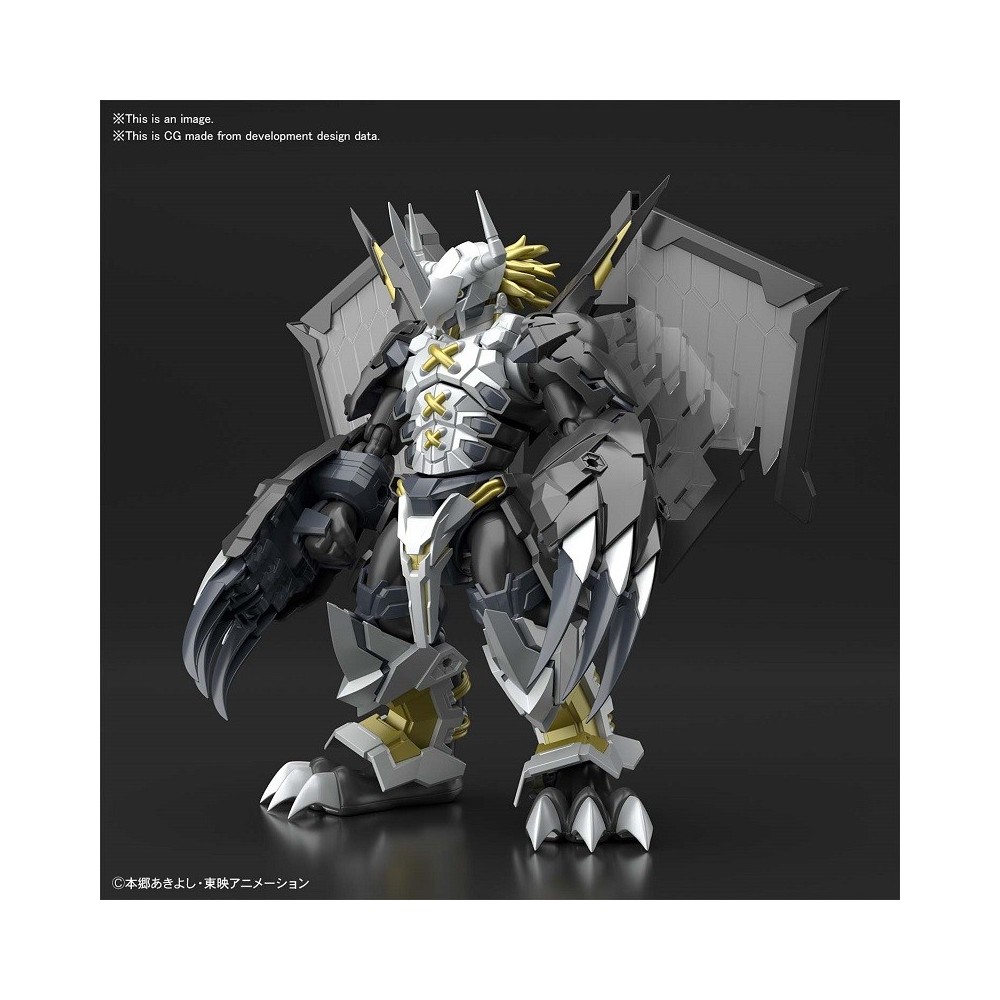 DIGIMON FIGURE RISE BLACK WARGREYMON AMPLIFIED MODEL KIT FIGURE BANDAI