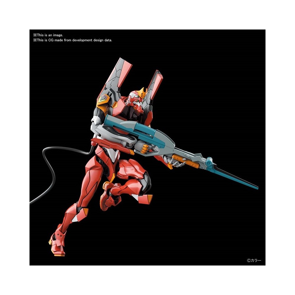 RG REAL GRADE EVANGELION EVA UNIT 02 1/144 MODEL KIT ACTION FIGURE BANDAI
