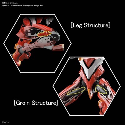 RG REAL GRADE EVANGELION EVA UNIT 02 1/144 MODEL KIT ACTION FIGURE BANDAI