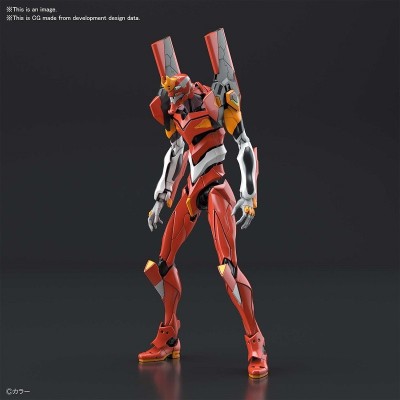 RG REAL GRADE EVANGELION EVA UNIT 02 1/144 MODEL KIT ACTION FIGURE BANDAI