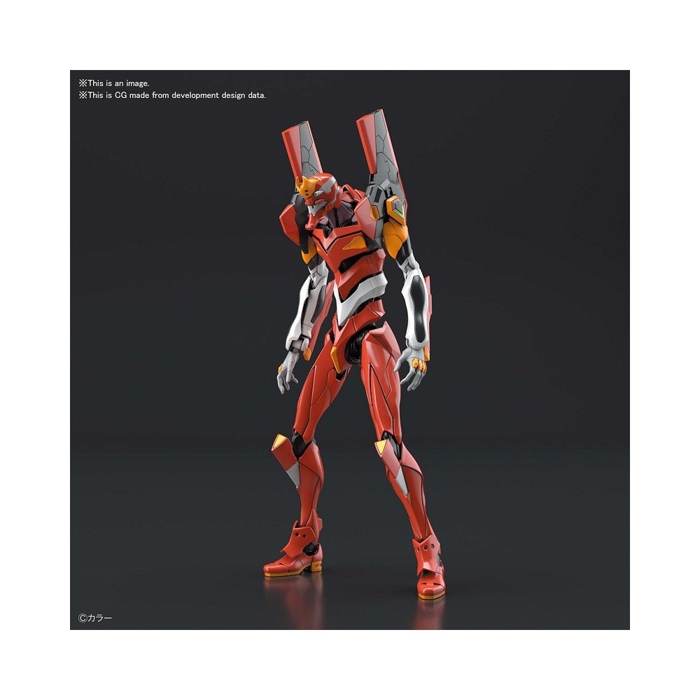 RG REAL GRADE EVANGELION EVA UNIT 02 1/144 MODEL KIT ACTION FIGURE BANDAI