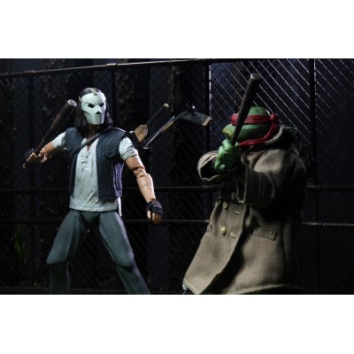 TMNT TEENAGE MUTANT NINJA TURTLES - CASEY JONES AND RAPHAEL DISGUISED 2-PACK ACTION FIGURE NECA