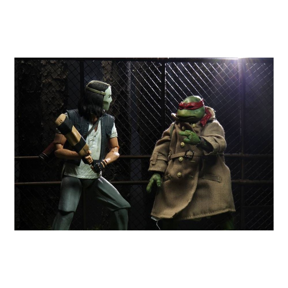 TMNT TEENAGE MUTANT NINJA TURTLES - CASEY JONES AND RAPHAEL DISGUISED 2-PACK ACTION FIGURE NECA