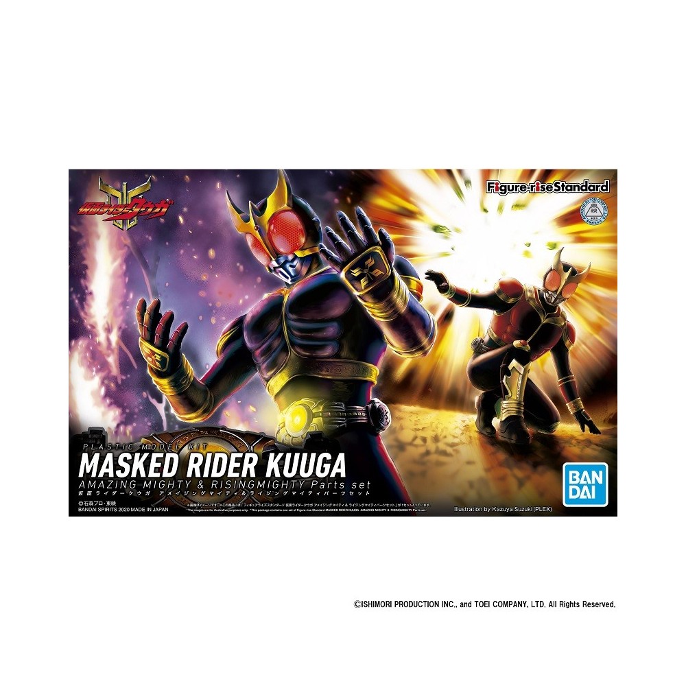 BANDAI FIGURE RISE MASKED RIDER KUUGA MODEL KIT ACTION FIGURE