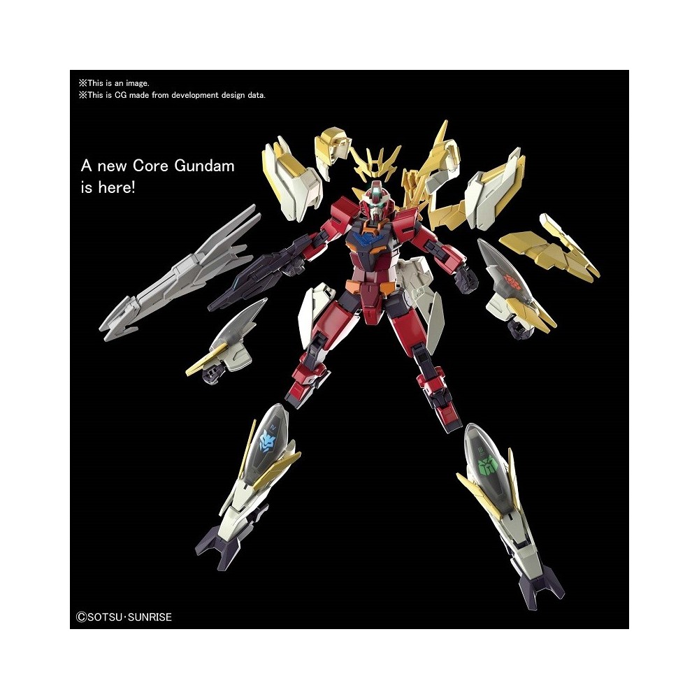 BANDAI HGBDR GUNDAM ANIMA RIZE 1/144 MODEL KIT ACTION FIGURE