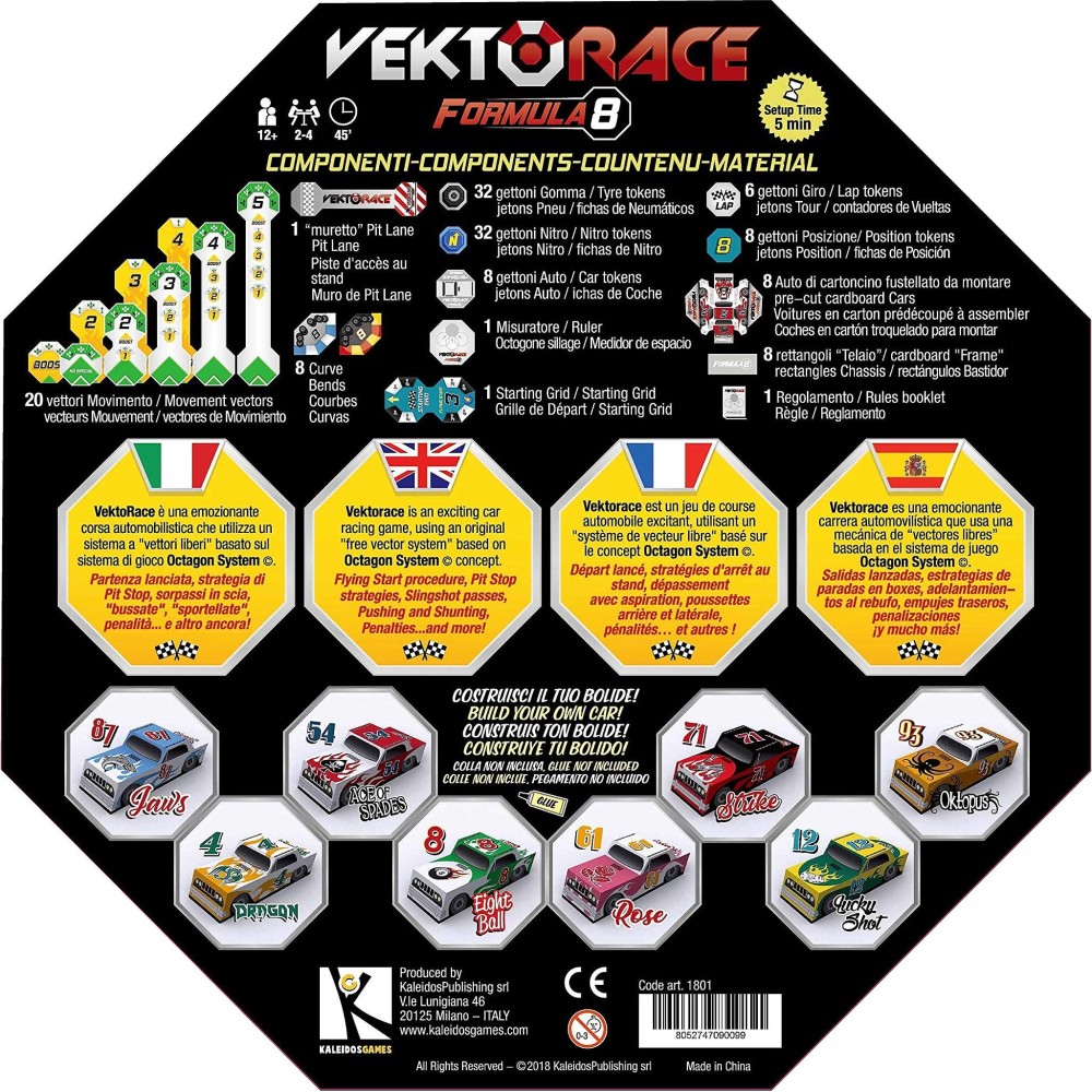 CRANIO CREATIONS VEKTORACE - GIOCO DA TAVOLO IN ITALIANO