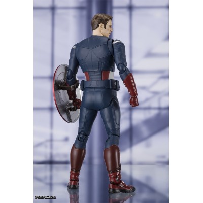 BANDAI AVENGERS ENDGAME CAPTAIN AMERICA VS CAP S.H. FIGUARTS ACTION FIGURE