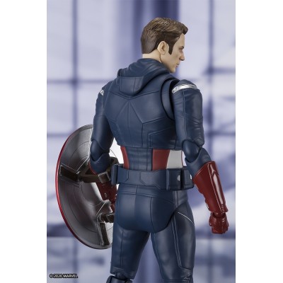 BANDAI AVENGERS ENDGAME CAPTAIN AMERICA VS CAP S.H. FIGUARTS ACTION FIGURE