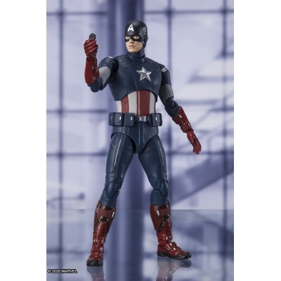 BANDAI AVENGERS ENDGAME CAPTAIN AMERICA VS CAP S.H. FIGUARTS ACTION FIGURE