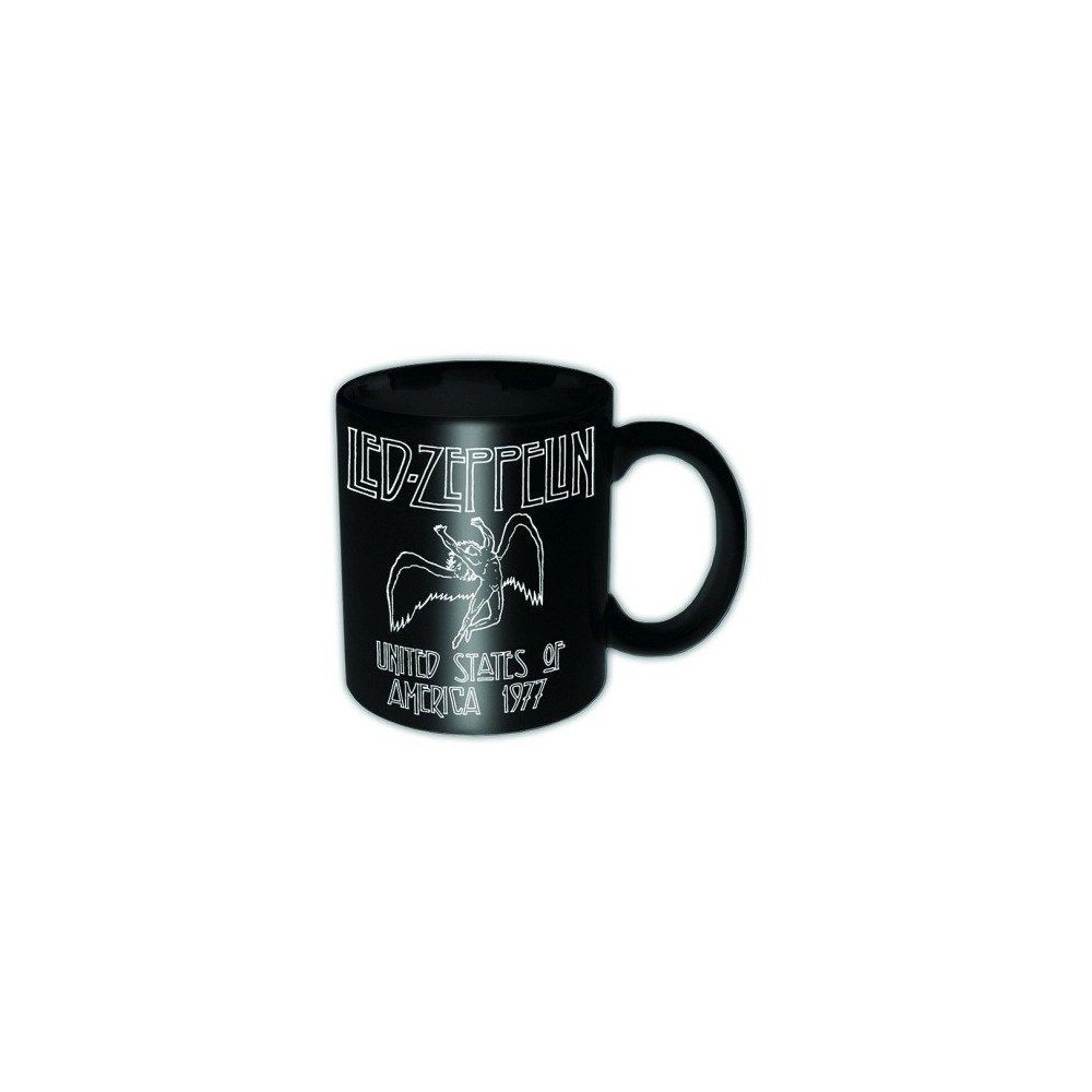 LED ZEPPELIN USA 1977 TOUR MUG TAZZA CERAMICA