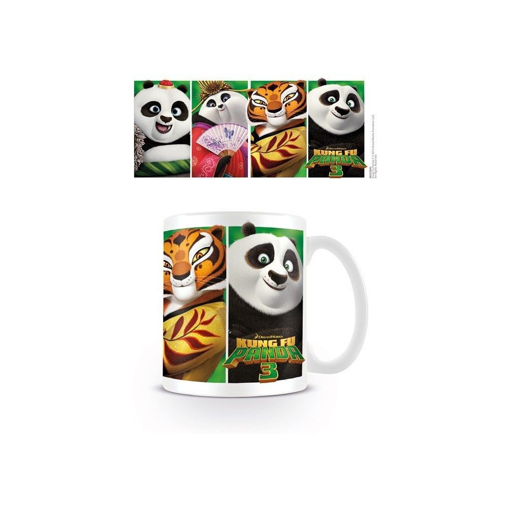 KUNG FU PANDA 3 CERAMIC MUG TAZZA IN CERAMICA PYRAMID INTERNATIONAL
