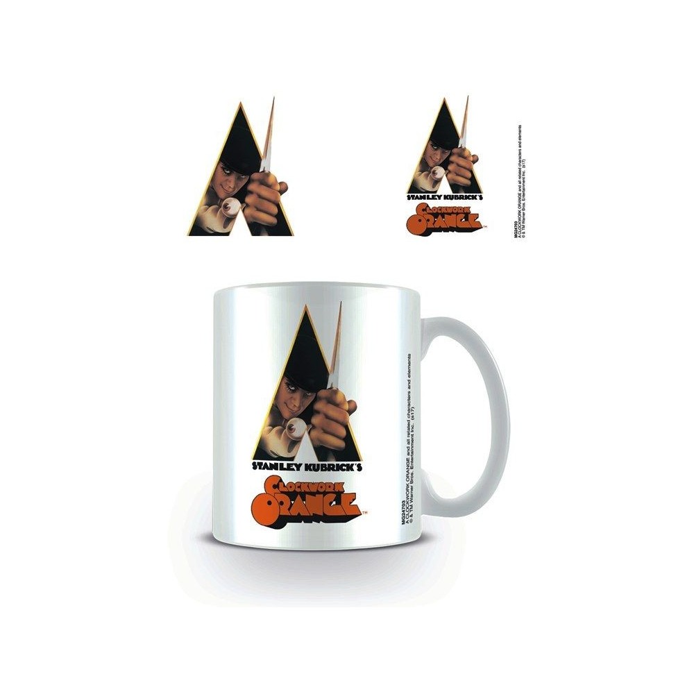 ARANCIA MECCANICA CLOCKWORK ORANGE CERAMIC MUG TAZZA IN CERAMICA PYRAMID INTERNATIONAL