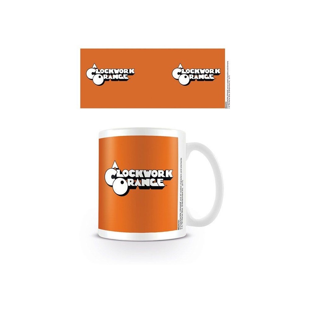 ARANCIA MECCANICA CLOCKWORK ORANGE LOGO CERAMIC MUG TAZZA IN CERAMICA PYRAMID INTERNATIONAL