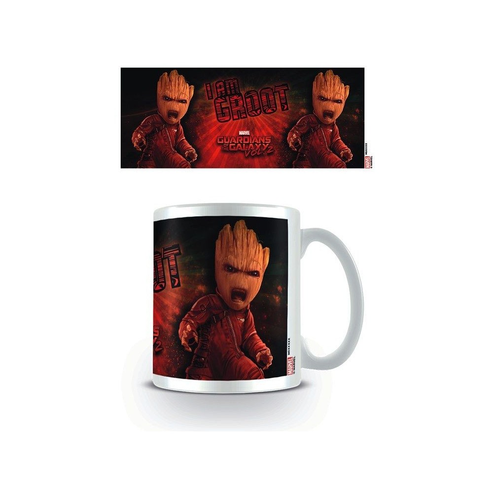 MARVEL GUARDIANS OF THE GALAXY 2 I AM GROOT CERAMIC MUG TAZZA IN CERAMICA PYRAMID INTERNATIONAL