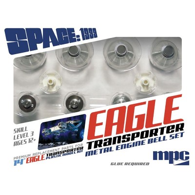 MPC SPACE SPAZIO 1999 - EAGLE METAL ENGINE BELL SET KIT FIGURE