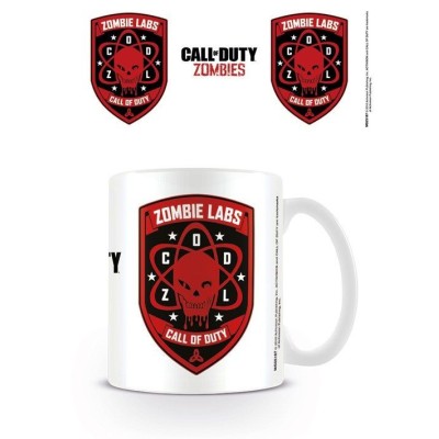 CALL OF DUTY ZOMBIE LABS CERAMIC MUG TAZZA CERAMICA