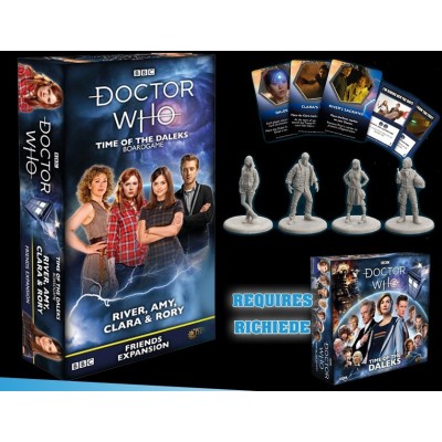 GALE FORCE NINE DOCTOR WHO TIME OF THE DALEKS FRIENDS EXPANSION - GIOCO DA TAVOLO