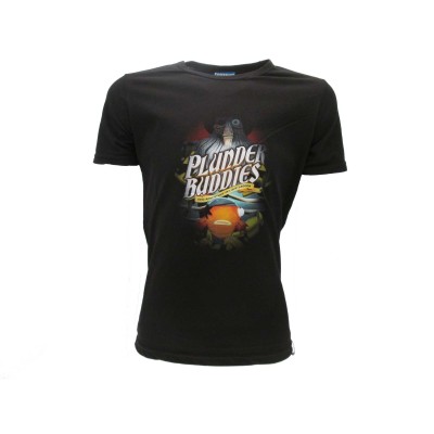MAGLIA T SHIRT FORTNITE PLUNDER BUDDIES NERA
