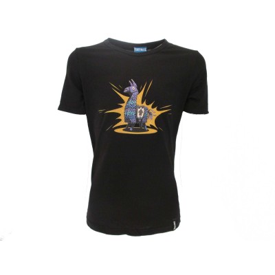 MAGLIA T SHIRT FORTNITE LAMA NERA