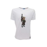MAGLIA T SHIRT FORTNITE PIXEL BIANCA