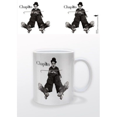 PYRAMID INTERNATIONAL CHARLIE CHAPLIN CERAMIC MUG TAZZA IN CERAMICA