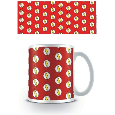 THE FLASH LOGO DC COMICS CERAMIC MUG TAZZA IN CERAMICA PYRAMID INTERNATIONAL