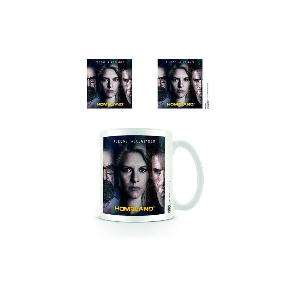 HOMELAND CERAMIC MUG TAZZA IN CERAMICA PYRAMID INTERNATIONAL