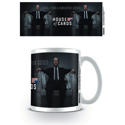 HOUSE OF CARDS CERAMIC MUG TAZZA IN CERAMICA PYRAMID INTERNATIONAL